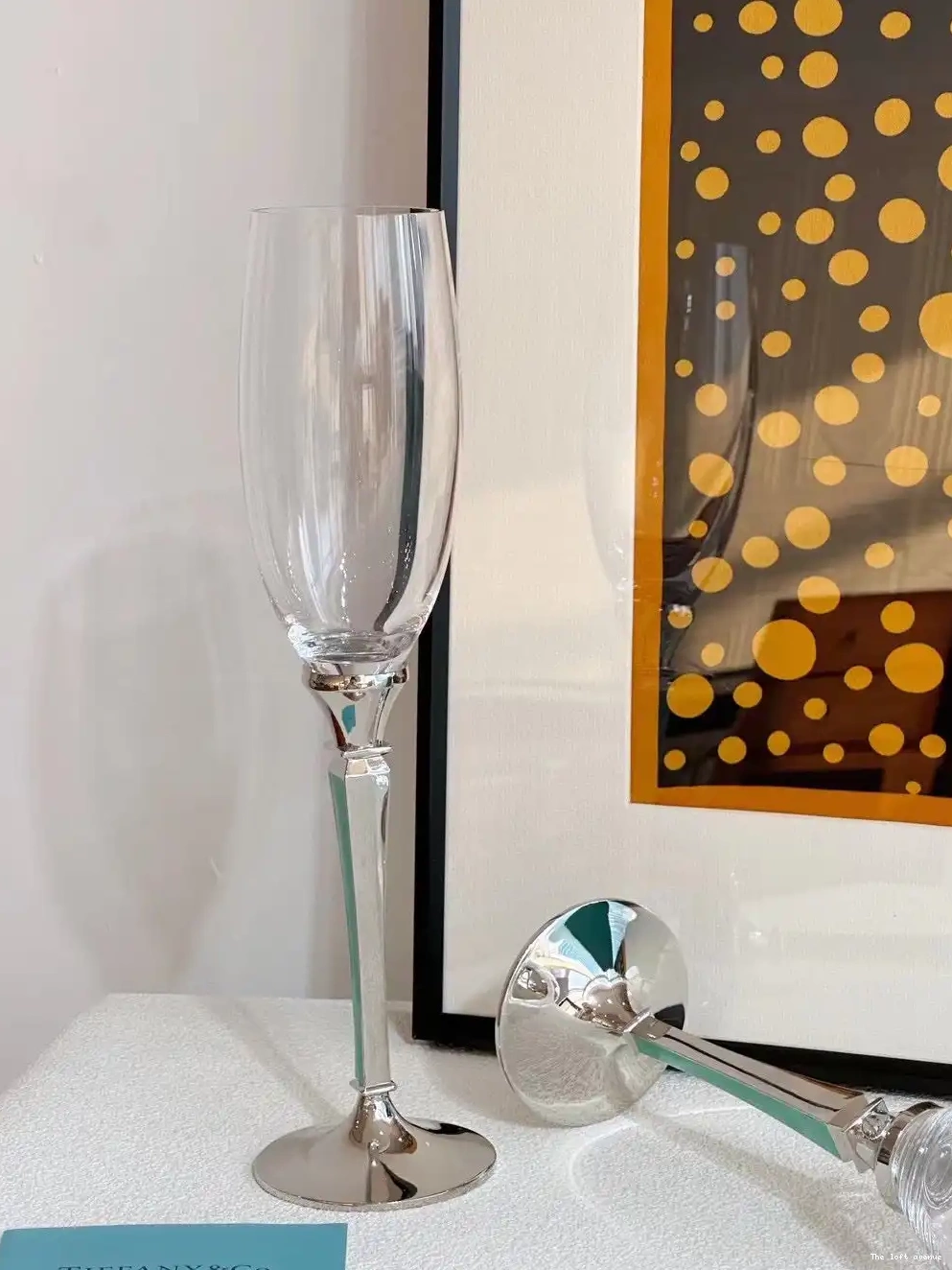 TIFFANY GLASSWARE SET WINE 0520